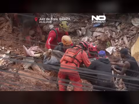 البرازيل: انهيارات أرضية ومفقودون بعد أمطار غزيرة في ميناس جيرايس