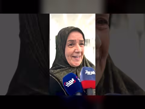 العربية ترصد استقبال العراقيين في مطار عرعر السعودي