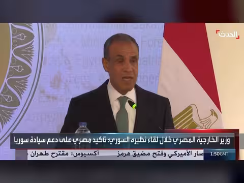 وزير الخارجية المصري يؤكد دعم سيادة سوريا