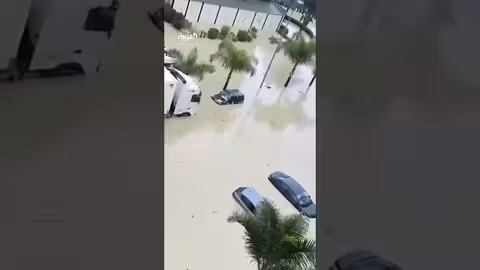 رفع حالة التأهب القصوى بالقرارة بعد فيضانات