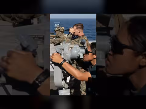 جيش الولايات المتحدة يدعم الحصار على الموانئ الإيرانية