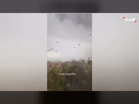 سقوط شظايا صاروخ إيراني في إيلات