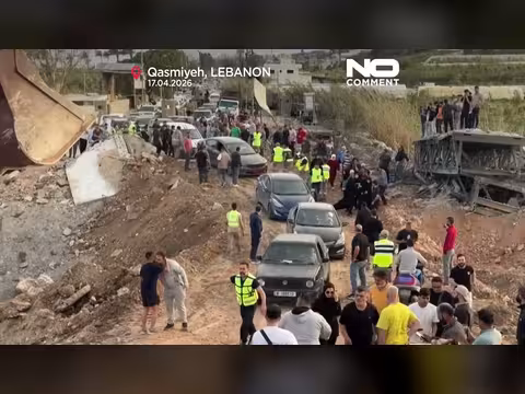 بدء الهدنة في لبنان وإعادة فتح جسر القاسمية