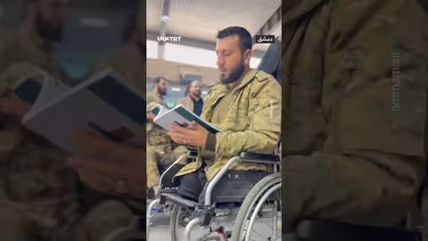 مصابون عسكريون في معرض الكتاب