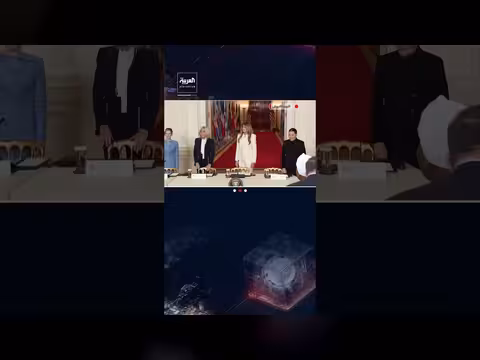 السيدة الأولى ميلانيا ترمب تفتتح جلسة تعليم الذكاء الاصطناعي برفقة روبوت أميركي