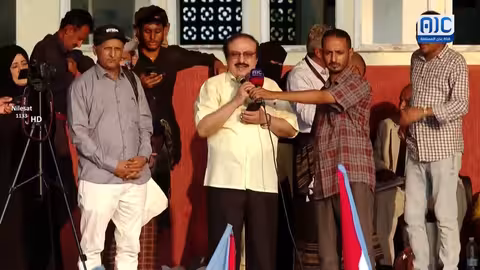 كلمة قاسم عسكر في ساحة خور مكسر: تأكيد على حق الجنوب في تقرير المصير