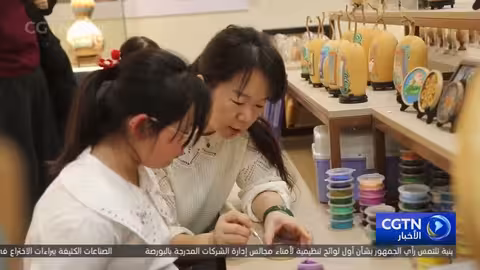 احتفالات رأس السنة الجديدة في أورومتشي بشينجيانغ الصينية