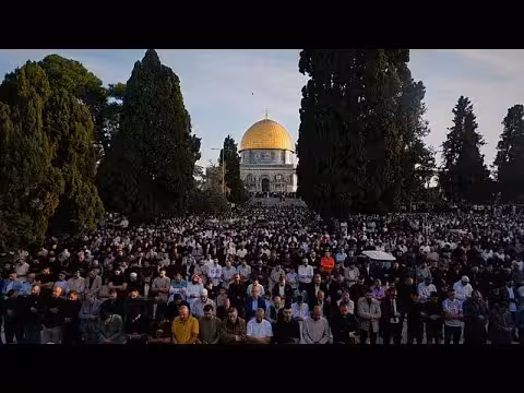 صلاة عيد الأضحى في الأقصى