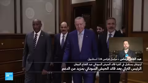 أردوغان يعد البرهان بدعم تركي متزايد للسودان