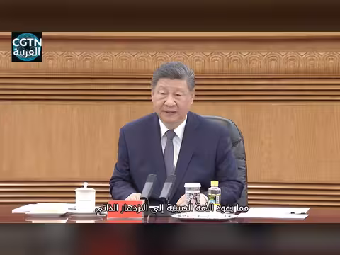 شي جين بينغ: أبناء الشعب الصيني ينتمون إلى الأمة الصينية