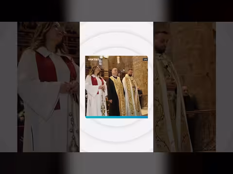 مسيحيو القليعة يحيون عيد الفصح وسط القصف