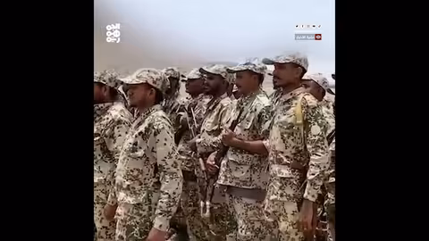 طارق صالح يتفقد تدريبات المقاومة الوطنية في الساحل الغربي