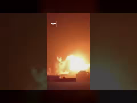 ترمب ينشر مقطعًا عن ضربات على طهران