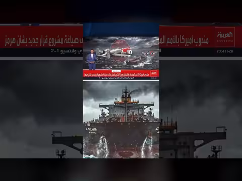 خطة ترمب لتأمين خروج السفن من هرمز