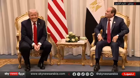 ترامب والسيسي يشيدان باتفاق غزة وجهود السلام الإقليمية