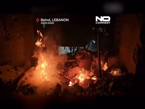 نزوح سكان بيروت الجنوبية بعد غارات إسرائيلية على حزب الله