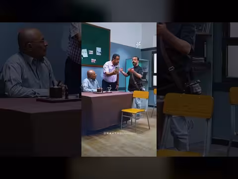 مشهد من برنامج الدرس الأخير: ردود فعل حول أبو طلقة