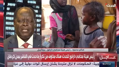 محامي دارفور: الاتحاد الأوروبي أخطأ في حق ضحايا الإقليم