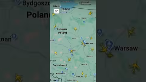 إغلاق المجال الجوي فوق مطاري لوبلين وجيشوف في بولندا بسبب نشاط عسكري