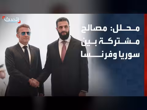 زيارة ماكرون لسوريا مد النفوذ الفرنسي بالمنطقة