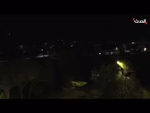 قناة الحدث ترصد إطلاق صاروخ من حزب الله باتجاه إسرائيل