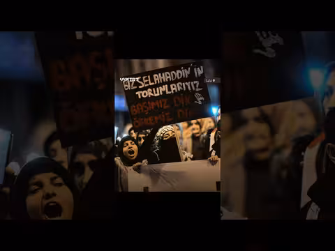 متظاهرون في أنقرة ضد إغلاق المعبر