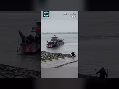 قبطان يوقف العبارة لإنقاذ سيدة مسنة