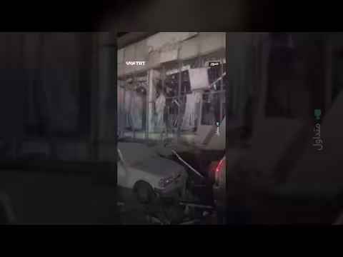 دمار في بنك لبناني بعد قصف إسرائيلي