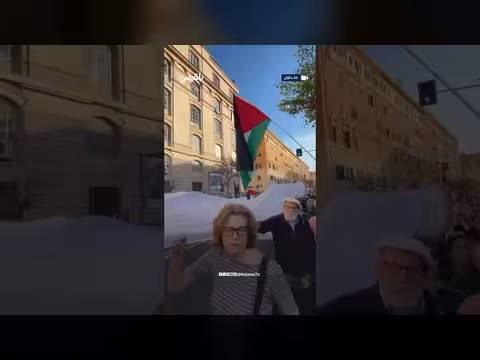 مظاهرة حاشدة في روما ضد الإبادة الجماعية