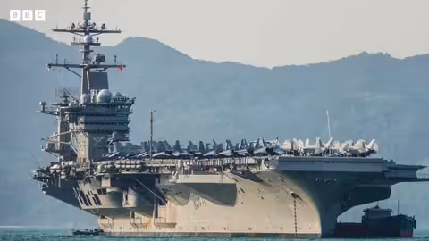 حاملة الطائرات يو إس إس أبراهام لينكولن في الشرق الأوسط