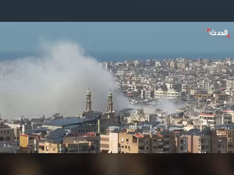 مشاهد حية لغارة إسرائيلية على ضاحية بيروت الجنوبية