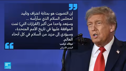 تبني مجلس الأمن لخطة ترامب لغزة: ردود فعل متباينة
