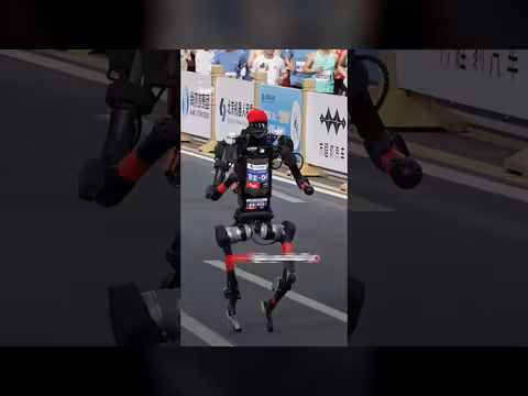 روبوت ينهي نصف ماراثون بكين في 50 دقيقة