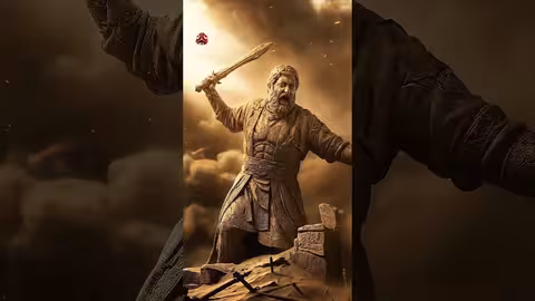 الفنان نبيل الآنسي في دور الملك سيف بن ذي يزن