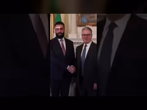 رئيس الوزراء البريطاني يستقبل الرئيس السوري في لندن