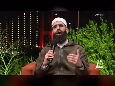 محمد مسلماني يرتل ترنيمة رمضان الخير بصوته الشجي