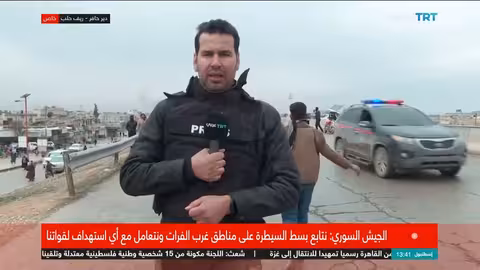 فرحة أهالي دير حافر بعد سيطرته العسكرية