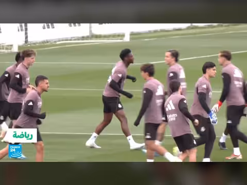 تشواميني ضمن مجموعة ريال مدريد في الكلاسيكو
