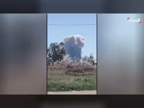 قصف جوي يستهدف مواقع للحشد الشعبي في ديالى شرق بغداد