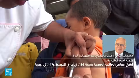 ارتفاع حالات الحصبة في شرق المتوسط وأوروبا رغم الانخفاض العالمي