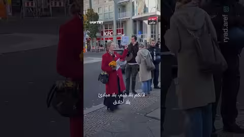 ناشطة أمريكية تواجه سياسية ألمانية حول دعم الرواية الصهيونية