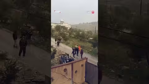 شبان بورين يطردون مستوطنين تسللوا إلى البلدة