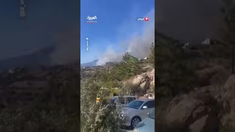 حرائق كريت: سائح يوثق اندلاعها