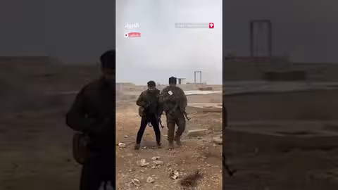 كاميرا العربية ترافق الجيش السوري في مطار جراح