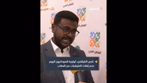 ناجي الكرشابي: السودانيون يطالبون بمحاسبة المليشيات وتحقيق العدالة