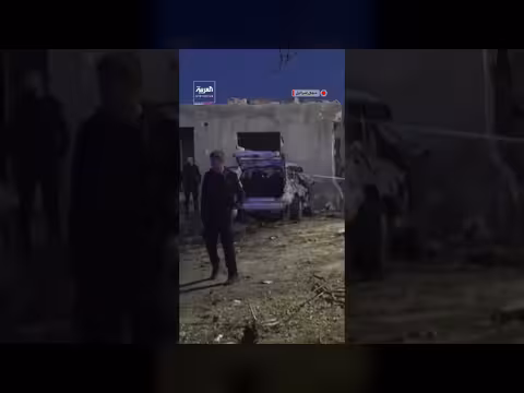 أضرار في قرية زرزير بعد قصف صاروخي إيراني