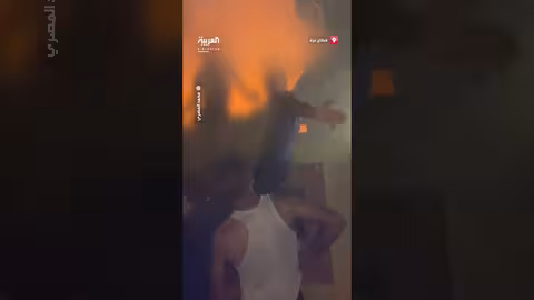 مشاهد مروعة لحريق وضحايا في اليمن