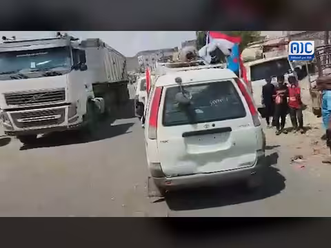 مواكب الضالع تتجه إلى عدن