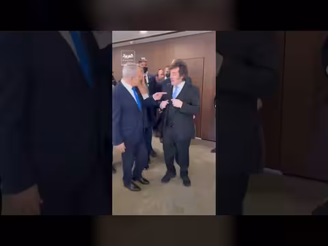 نتنياهو يستقبل الرئيس الأرجنتيني خافيير ميلي