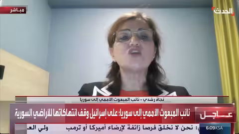 نجاة رشدي: التوغل الإسرائيلي في سوريا انتهاك للقانون الدولي